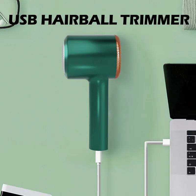 Efficient Rechargeable Lint Remover for Clothes - Electric Hair Ball Trimmer and Fuzz Shaver for Sweaters and Fabrics